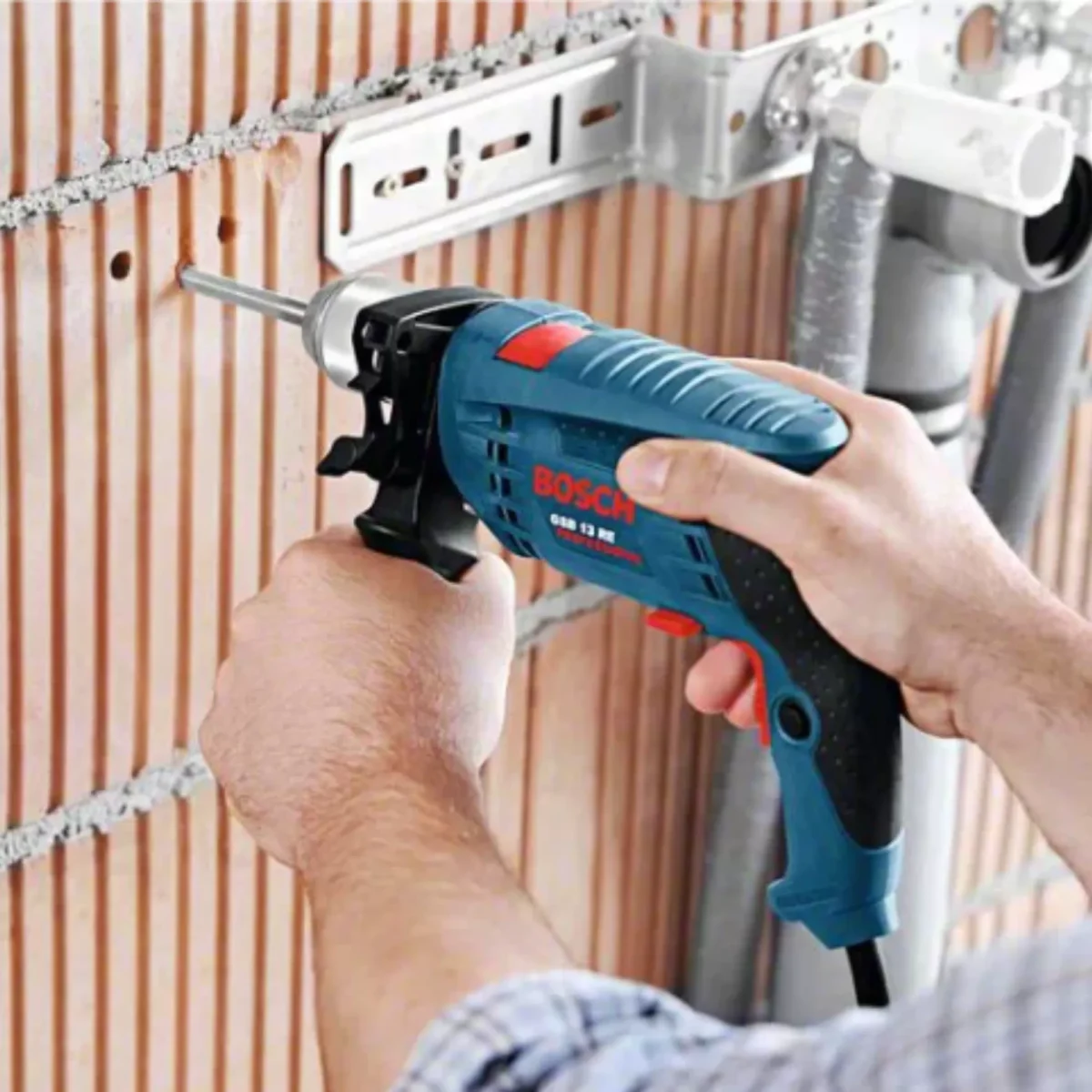 BOSCH DARBELİ MATKAP 600W GSB13RE 0601217100 - Görsel 2
