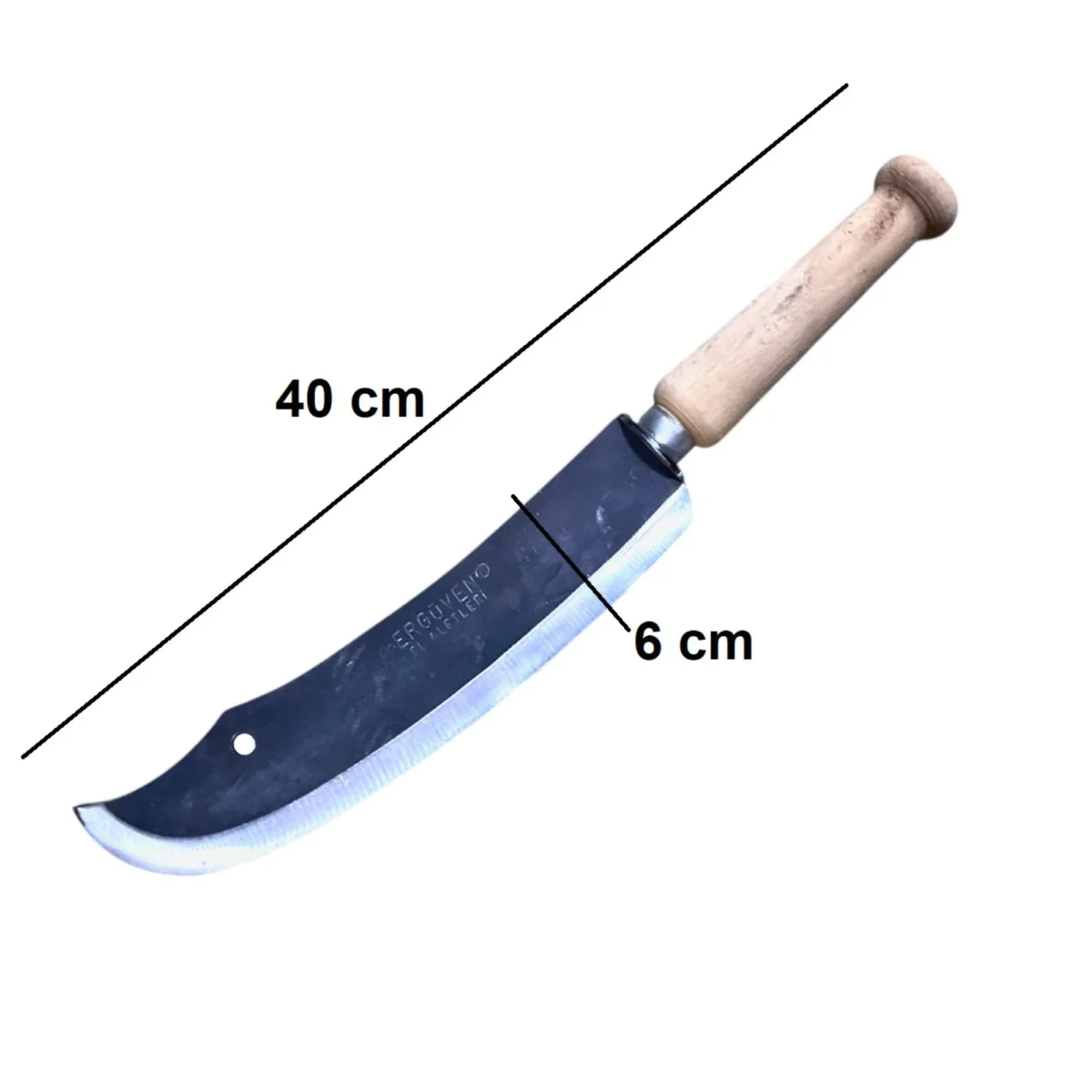 ERGÜVEN KAMP BIÇAĞI BÜYÜK 40 CM - Görsel 3