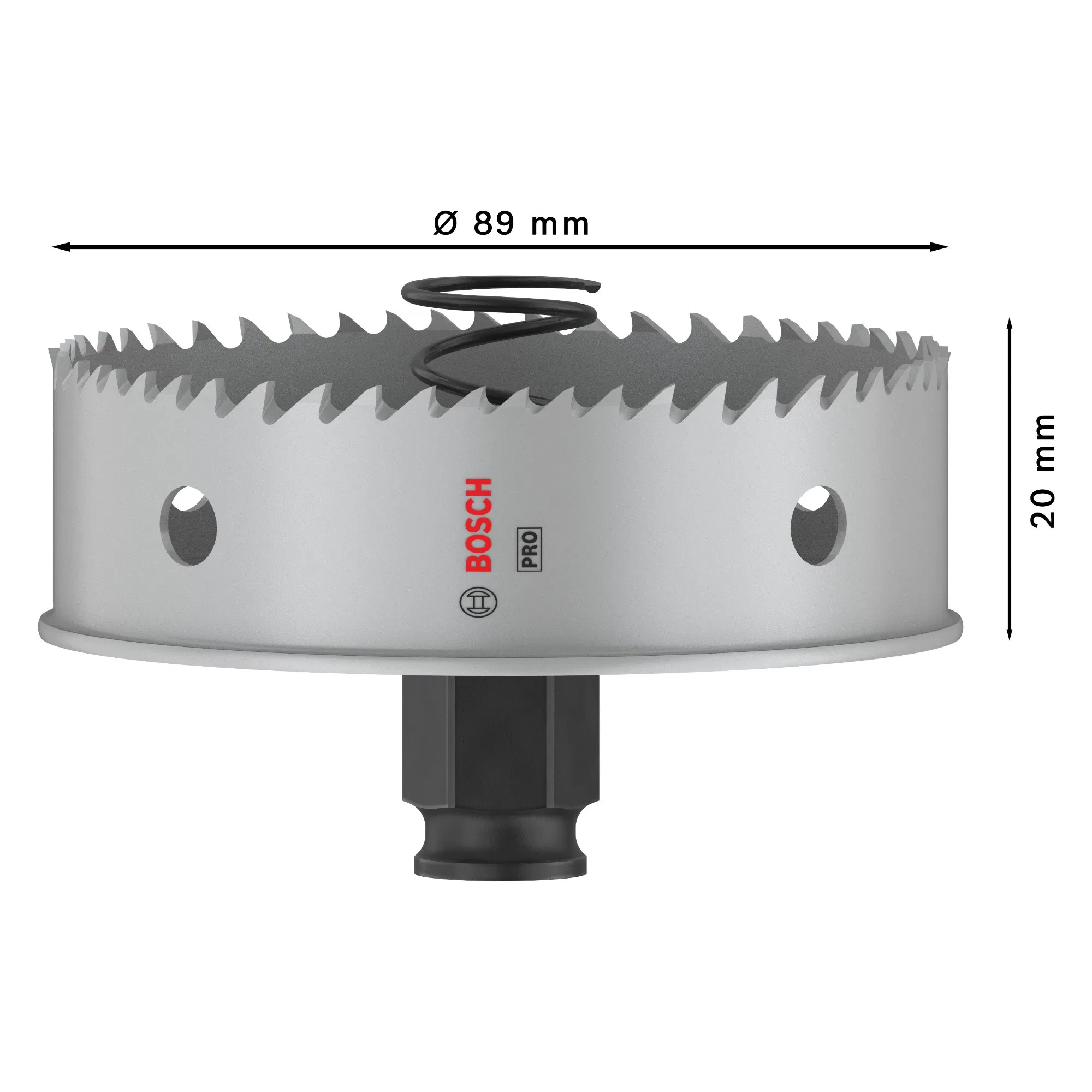 89-m.4de5aa BOSCH PRO SHEET METAL PASLANMAZ PANÇ 89 2608594469 - Görsel 1