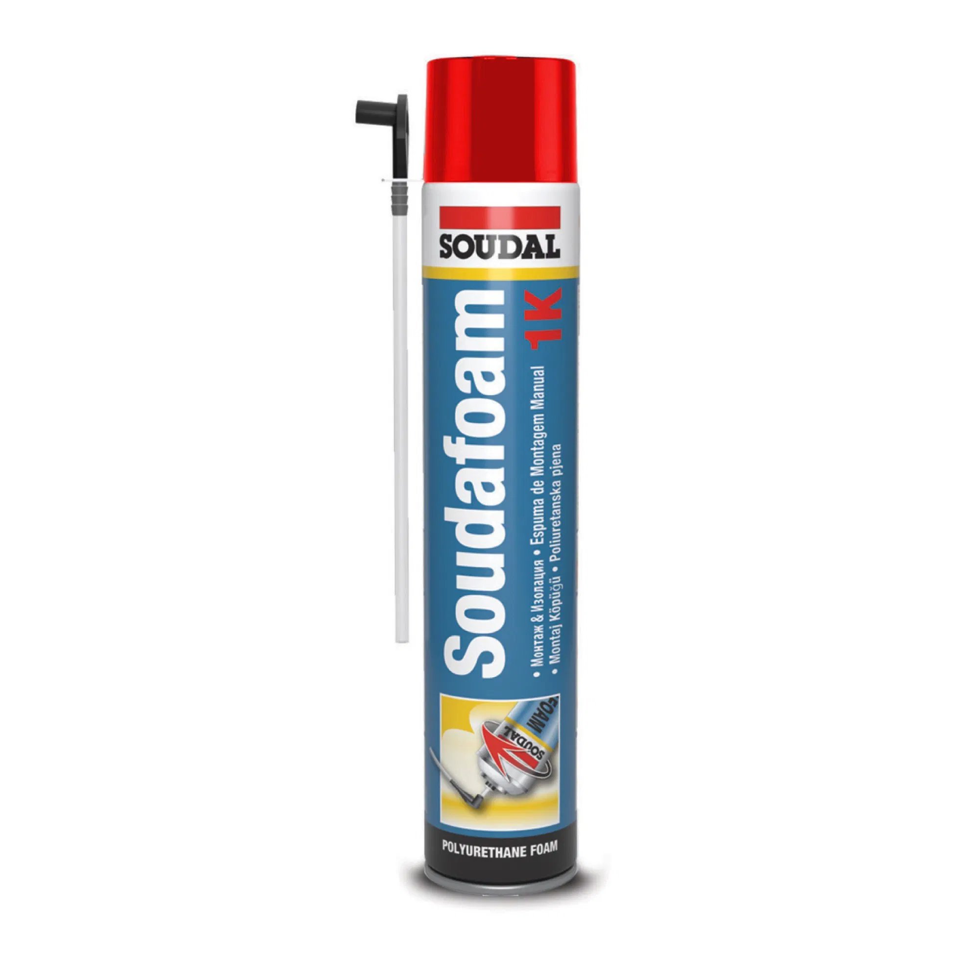 aaaa.775bf6 SOUDAL POLİÜRETAN KÖPÜK 600 GR - Görsel 1