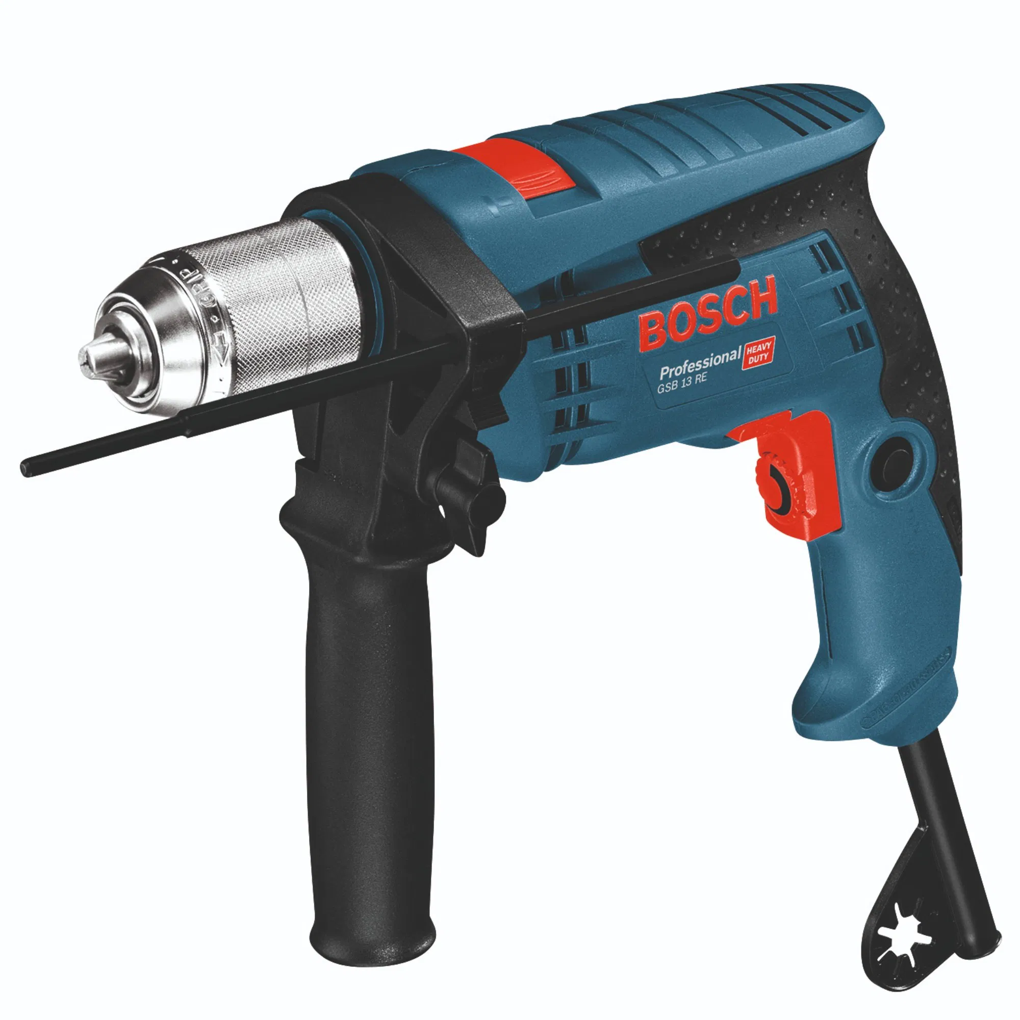 bosch-darbeli-matkap-600w-gsb13re-060121710.2bd95c BOSCH DARBELİ MATKAP 600W GSB13RE 0601217100 - Görsel 1