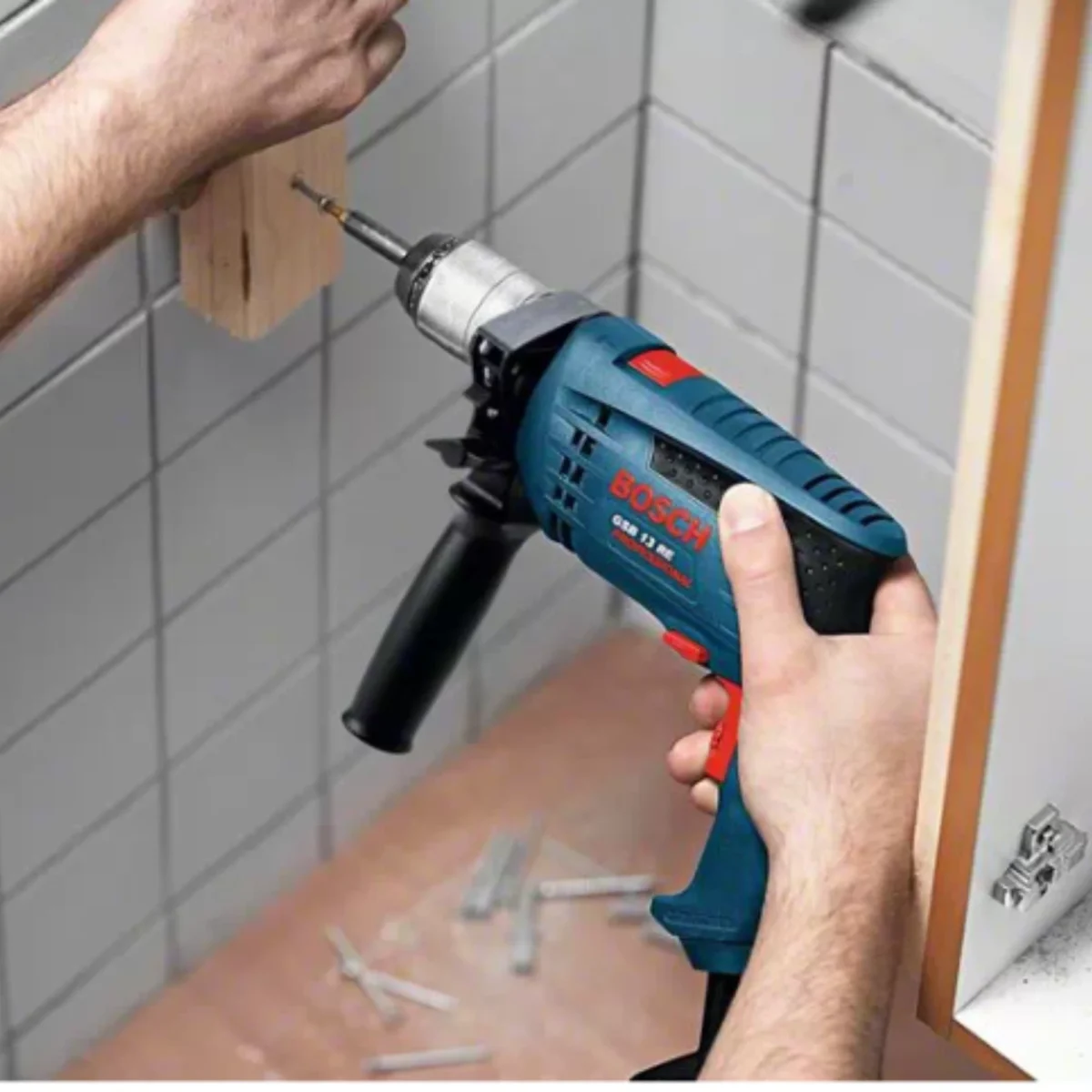 BOSCH DARBELİ MATKAP 600W GSB13RE 0601217100 - Görsel 4